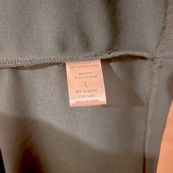 Dark green structured dress - Picture 7 of 11